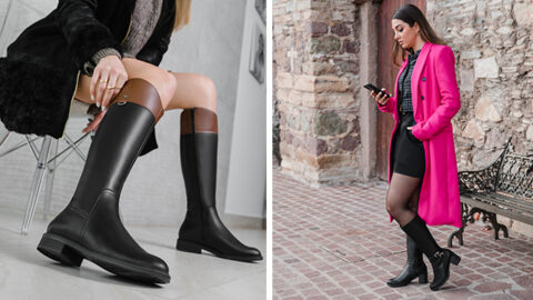 BOTAS ALTAS: LAS IMPRESCINDIBLES DEL INVIERNO.